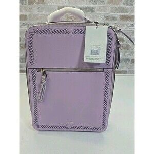 CALPAK Kaya 15" Laptop Backpack Lavender Vegan Leather Travel Work Bag NEW